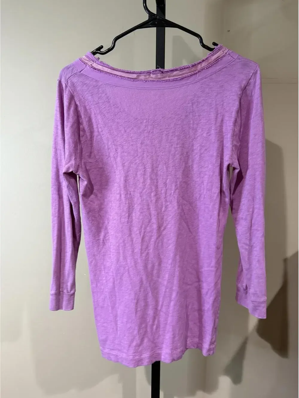 J.Crew Medium Women's Long Sleeve Purple Top